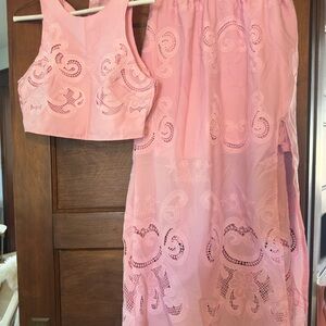 Pink Kids Dress Set